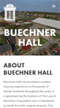Mobile Screenshot of buechnerhall.com